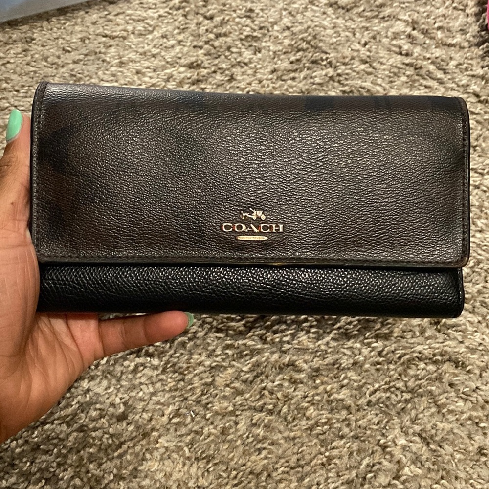 Coach Trifold Wallet (sold on MERC)